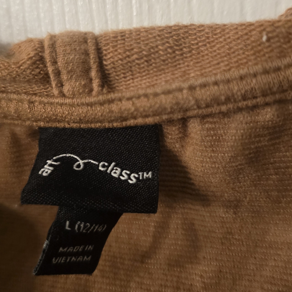 Art Class Light Brown Top